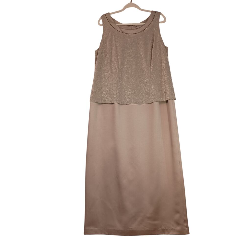 Alex Evening Petite Women's Plus Size Formal Full-length Dress Sleeveless Sz 20